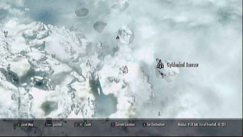 Gyldenhul Barrow can be found east of Skaal Village, on an island - Deathbrand | Side missions - Others - Side missions - Others - The Elder Scrolls V: Skyrim - Dragonborn Game Guide