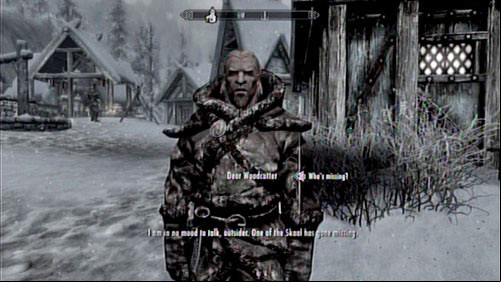 After completing The Fate of Skaal, wait for a few days and head to the Skaal Village - Ask Deor About Baldors Disappearance | Other missions - Other missions - The Elder Scrolls V: Skyrim - Dragonborn Game Guide