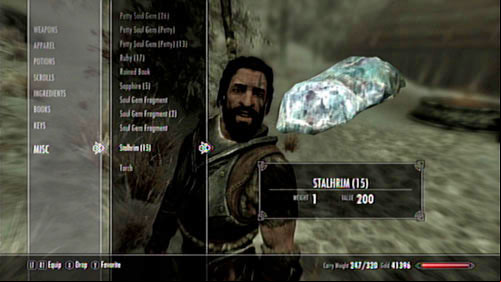 The locations where you can find Stalhrim are - Bring 10 Stalhrim Ore and 15 Ebony Ingots to Halbarn | Other missions - Other missions - The Elder Scrolls V: Skyrim - Dragonborn Game Guide