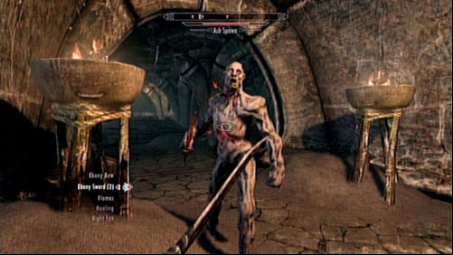 The tomb is inhabited by a whole army of Ash Spawns - theyre really high in numbers - Clear the Temples tomb of ash spawn | Other missions - Other missions - The Elder Scrolls V: Skyrim - Dragonborn Game Guide