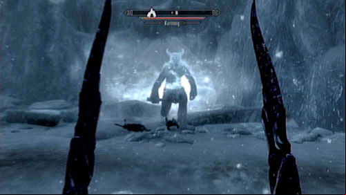 In return for defeating the beast, you will receive an unique power - summon Karstaag - Karstaag | Unmarked missions - Unmarked missions - The Elder Scrolls V: Skyrim - Dragonborn Game Guide