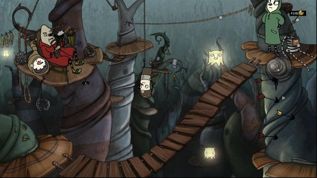 The flies - Part Three - Walkthrough - The Inner World - Game Guide and Walkthrough