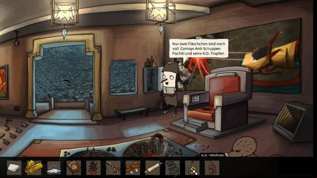 The throne room. - Part Five - Walkthrough - The Inner World - Game Guide and Walkthrough