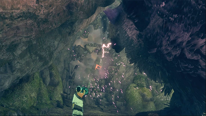 Return to the chamber where Trico is - Find the mirror and get out of the cave | Walkthrough - Walkthrough - The Last Guardian Game Guide