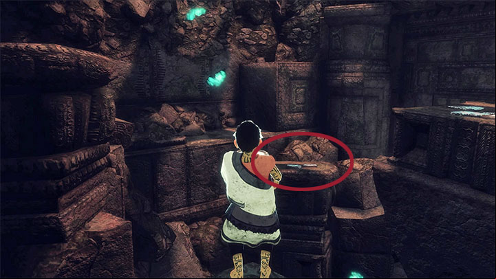 1 - Feed Trico and cross the dark tunnel | Walkthrough - Walkthrough - The Last Guardian Game Guide