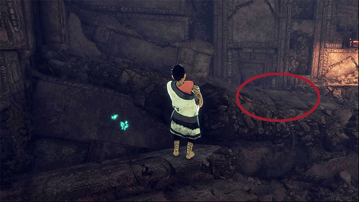 1 - Free yourself after the fall and bring Trico a barrel | Walkthrough - Walkthrough - The Last Guardian Game Guide