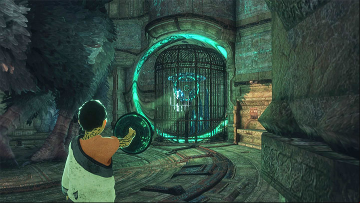 The new corridor leads to a room with another cage - Reach the antenna room and destroy it | Walkthrough - Walkthrough - The Last Guardian Game Guide