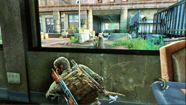 Once you reach the last building, look through the window on the left - The Last of Us: Financial District, Pittsburgh Walkthrough, map - Pittsburgh - The Last of Us Guide