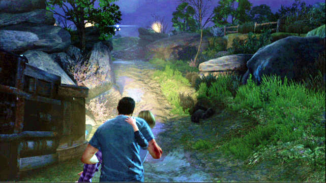 To end the prologue, keep running ahead and ignoring all the enemies around - The Last of Us: Prologue Walkthrough - Prologue - The Last of Us Guide