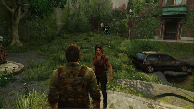 After a short conversation with your companion (triangle) you will be able to keep going - The Last of Us: Beyond the Wall, The Quarantine Zone Walkthrough, map - The Quarantine Zone - The Last of Us Guide