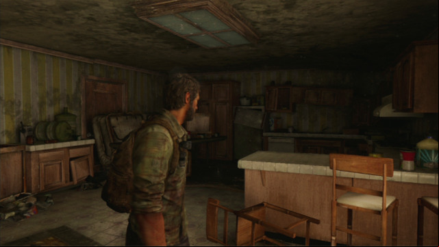 After you reach a derelict flat, search through the kitchen drawers to the right - The Last of Us: Beyond the Wall, The Quarantine Zone Walkthrough, map - The Quarantine Zone - The Last of Us Guide