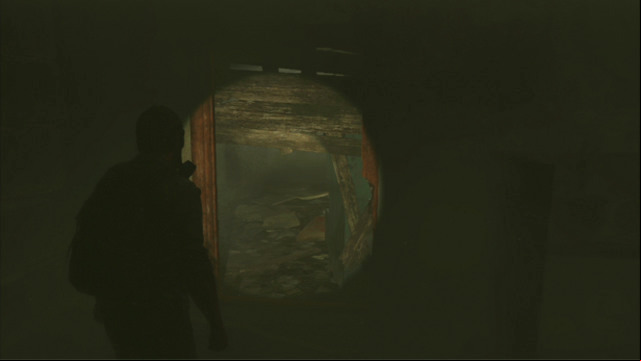 Further age is through the hole to the left - The Last of Us: Beyond the Wall, The Quarantine Zone Walkthrough, map - The Quarantine Zone - The Last of Us Guide