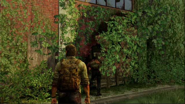 The woman will take you to a hidden age to the next building - The Last of Us: Beyond the Wall, The Quarantine Zone Walkthrough, map - The Quarantine Zone - The Last of Us Guide