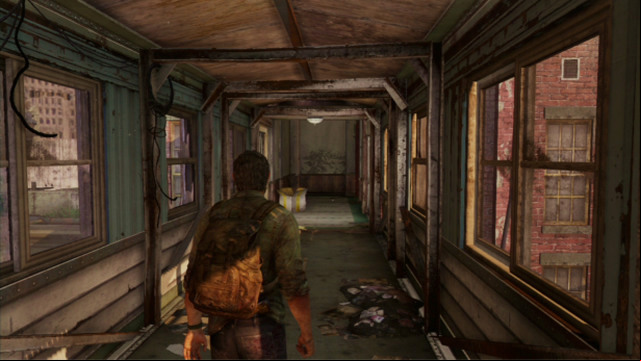By going straight, you will finally reach the rendezvous point - The Last of Us: The Cargo, The Quarantine Zone Walkthrough, map - The Quarantine Zone - The Last of Us Guide