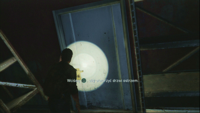 Now, create only a knife to open the locked door located a few steps away - The Last of Us: Downtown, The Outskirts Walkthrough, map - The Outskirts - The Last of Us Guide