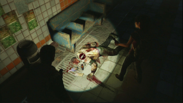Further age goes down, to the place where you can find a corpse with a Molotovs cocktail on it - The Last of Us: Downtown, The Outskirts Walkthrough, map - The Outskirts - The Last of Us Guide
