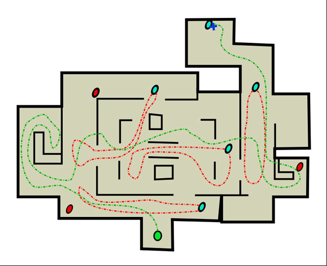 Legend - The Last of Us: Downtown, The Outskirts Walkthrough, map - The Outskirts - The Last of Us Guide