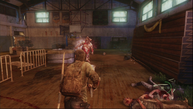 If, the monster survives though, and you do not have enough materials to craft another cocktail, take single shots at the enemy and run to avoid being hit with a spore - The Last of Us: High School Escape, Bills Town Walkthrough, map - Bills Town - The Last of Us Guide