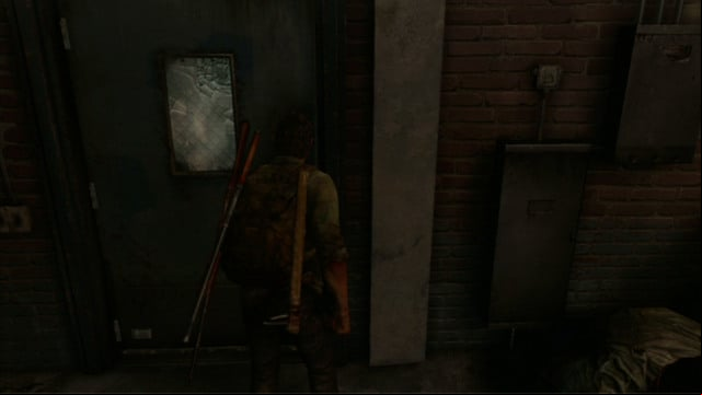 When you finish, leave through the door to the left - The Last of Us: Alone and Forsaken, Pittsburgh Walkthrough, map - Pittsburgh - The Last of Us Guide
