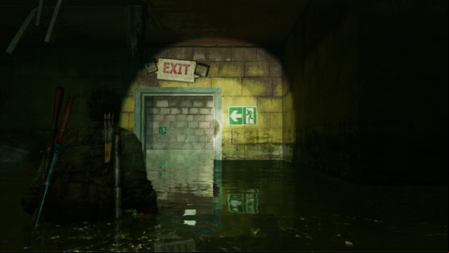 Go straight to the exit to reach a staircase - The Last of Us: Hotel Lobby, Pittsburgh Walkthrough, map - Pittsburgh - The Last of Us Guide