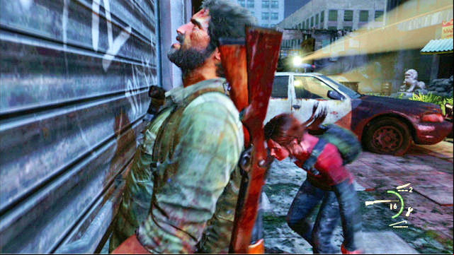 Approach the gate to the left and try to open it by pressing the triangle - The Last of Us: Escape the City, Pittsburgh Walkthrough - Pittsburgh - The Last of Us Guide