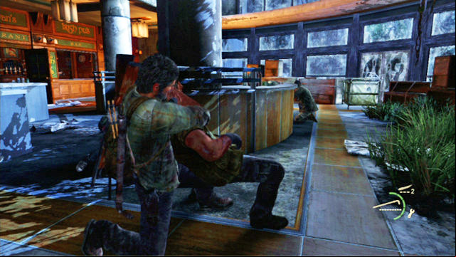 The next two are standing behind the counter next to the front door - The Last of Us: Escape the City, Pittsburgh Walkthrough - Pittsburgh - The Last of Us Guide