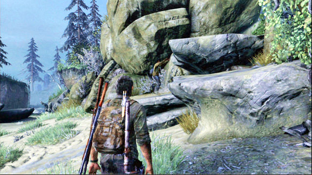 Turn back and backtrack while keeping to the right - The Last of Us: Sewers, The Suburbs Walkthrough - The Suburbs - The Last of Us Guide