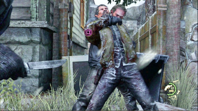 Once you do that, you will be grabbed by one of the bandits - The Last of Us: Cabin Resort, Lakeside Resort Walkthrough - Lakeside Resort - The Last of Us Guide