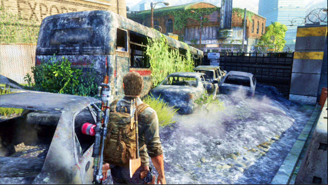 Eventually, you will reach a closed gate - The Last of Us: Highway Exit, Bus Depot Walkthrough - Bus Depot - The Last of Us Guide