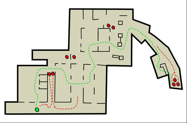 Legend - The Last of Us: The Hospital, The Firefly Lab Walkthrough, map - The Firefly Lab - The Last of Us Guide