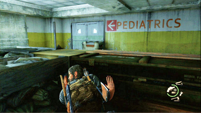 The next one is waiting a few steps ahead - The Last of Us: The Hospital, The Firefly Lab Walkthrough, map - The Firefly Lab - The Last of Us Guide