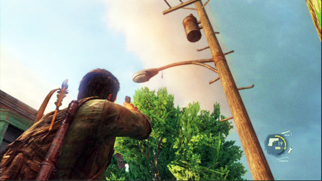 Right after you leave the hideout, turn right - The Last of Us: Bills Town, Artifacts and pendants - Artifacts and pendants - The Last of Us Guide