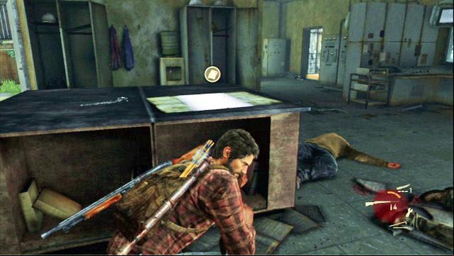 You can now collect the documents from the desk - The Last of Us: Tommys Dam, Artifacts and pendants - Artifacts and pendants - The Last of Us Guide
