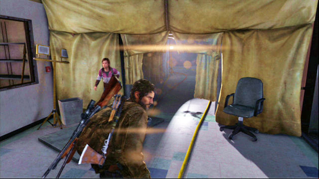 At some point, you will be ing long a corridor with sheets of material - The Last of Us: The University, Artifacts and pendants - Artifacts and pendants - The Last of Us Guide