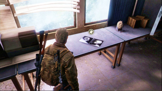 Turn left after you reach the end of the sheets and pick up the X-Ray near the window - The Last of Us: The University, Artifacts and pendants - Artifacts and pendants - The Last of Us Guide