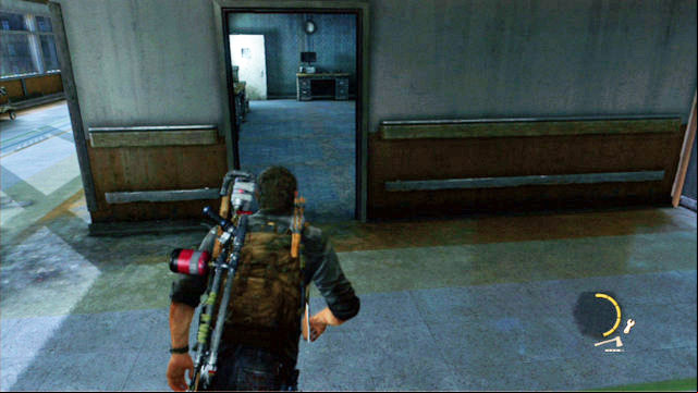 After you leave the staircase go right twice - The Last of Us: Firefly Lab, Artifacts and pendants - Artifacts and pendants - The Last of Us Guide