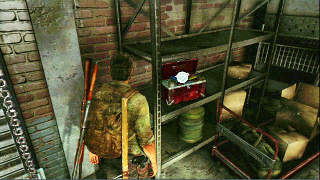 The set of tools is in the bandits garage - The Last of Us: Pittsburgh, Training manuals, tools - Training manuals and tools - The Last of Us Guide