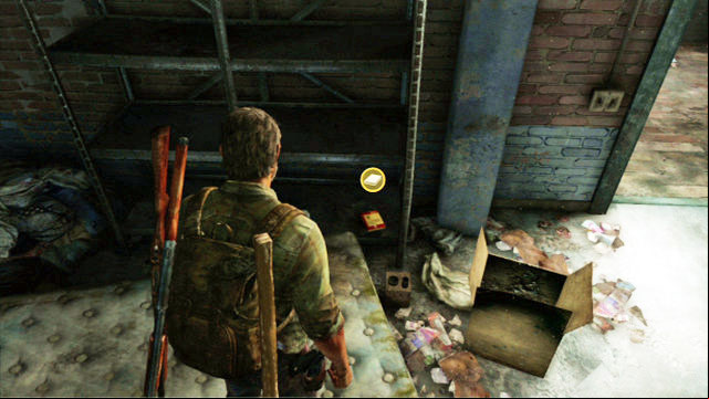 You can find it on the first floor of the bandits garage (in the room with the mattresses) - The Last of Us: Pittsburgh, Training manuals, tools - Training manuals and tools - The Last of Us Guide