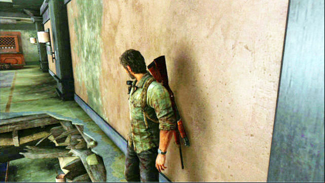 To the left, you will be ing by a collapsed floor - The Last of Us: Pittsburgh, Comic Books - Comic Books - The Last of Us Guide
