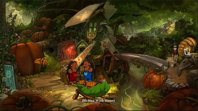 You will get to edge of town - Adventure in Mousewood - Walkthrough - The Night of the Rabbit - Game Guide and Walkthrough