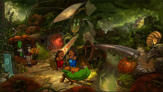 The age is closed so Leprechaun will hide in his home - Adventure in Mousewood - Walkthrough - The Night of the Rabbit - Game Guide and Walkthrough