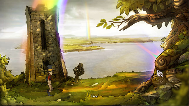 The portal will open - The four portals: rockwhisper and greengrow spells - Walkthrough - The Night of the Rabbit - Game Guide and Walkthrough