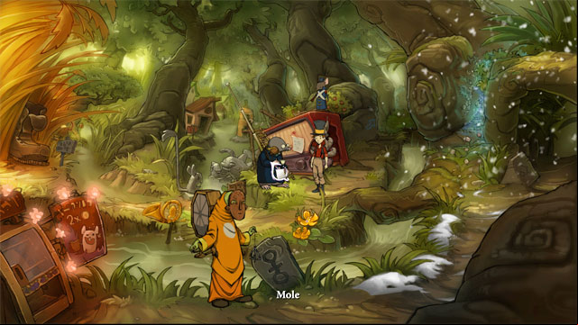 Get out from the town and go to radio station - way to it is well-known for you - The four portals: fox's cunning and glimmer of hope spells - Walkthrough - The Night of the Rabbit - Game Guide and Walkthrough