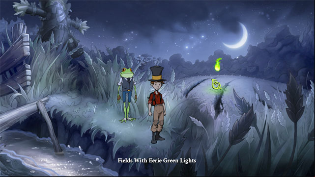 Change day into night - The four portals: fox's cunning and glimmer of hope spells - Walkthrough - The Night of the Rabbit - Game Guide and Walkthrough