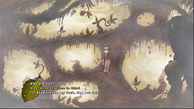 Use advice seeker spell and old magician will appear and give you tree bark - Final fight - Walkthrough - The Night of the Rabbit - Game Guide and Walkthrough
