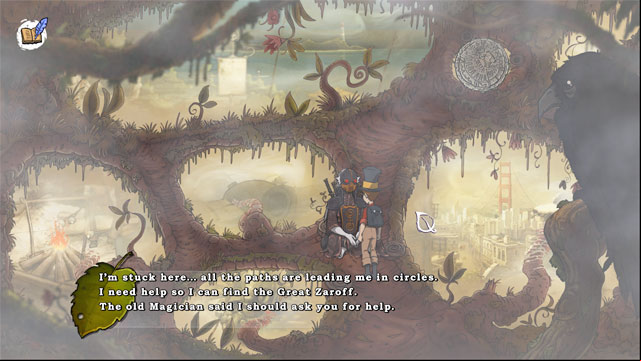 Right next to Jerry appears a person in mask - Final fight - Walkthrough - The Night of the Rabbit - Game Guide and Walkthrough