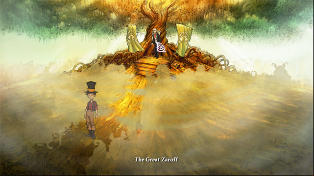 You will arrive to the clearing of the first tree - Final fight - Walkthrough - The Night of the Rabbit - Game Guide and Walkthrough