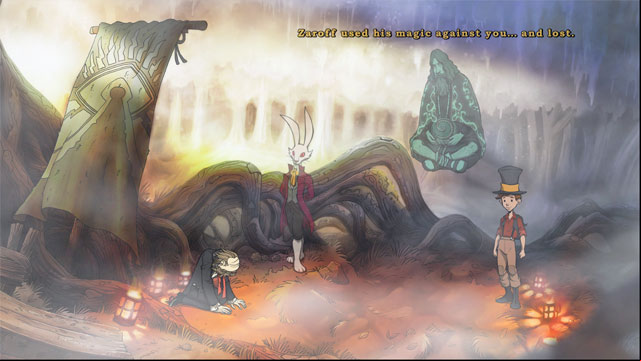 Marquis de Hoto and old magician will appear - Final fight - Walkthrough - The Night of the Rabbit - Game Guide and Walkthrough