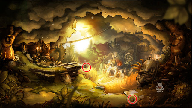 Way to Mousewood - 2 dewdrops - Dewdrops - Collector - The Night of the Rabbit - Game Guide and Walkthrough