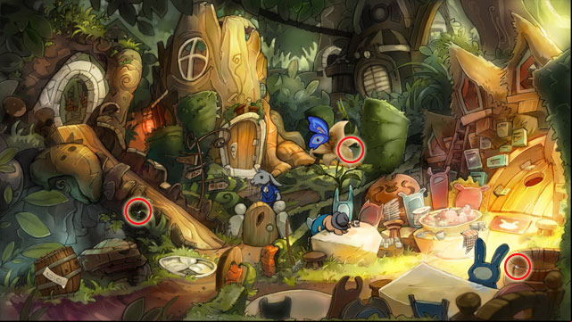 Garden - 3 dewdrops - Dewdrops - Collector - The Night of the Rabbit - Game Guide and Walkthrough